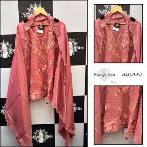 Luxury Designer Readymade Suit with Farshi Salwar and Cutwork