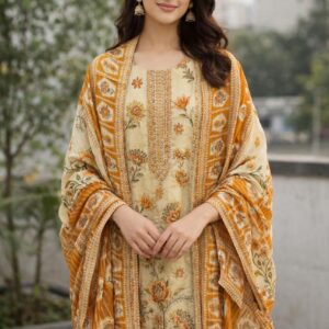 Elegant Designer Readymade Suit with Fresh Summer Fabric
